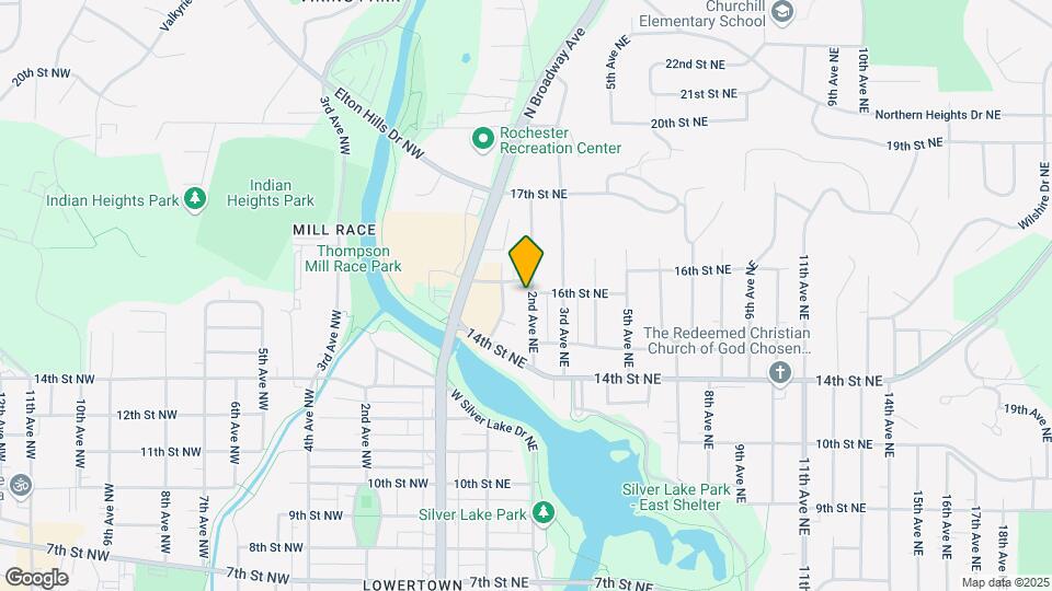 1545 2nd Ave NE Map and Location Details