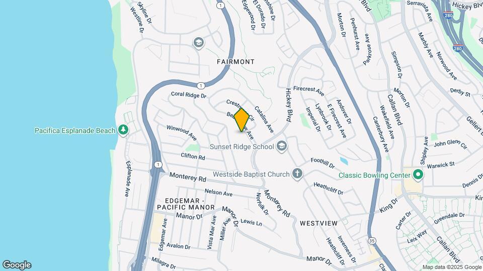 262 Beachview Ave Map and Location Details