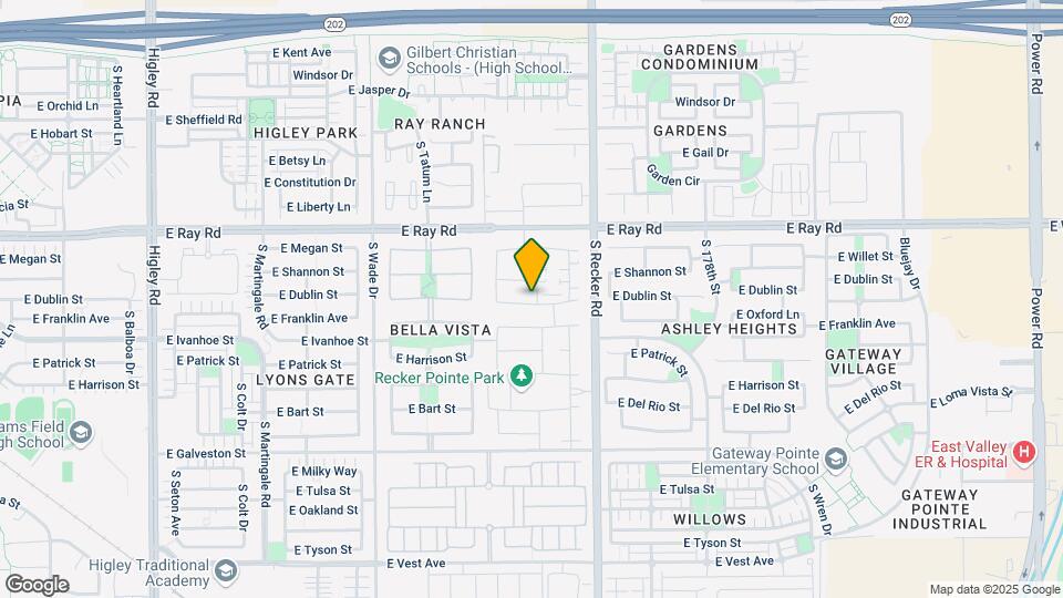 3890 E Dublin St Map and Location Details
