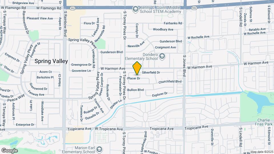 6416 Placer Dr Map and Location Details