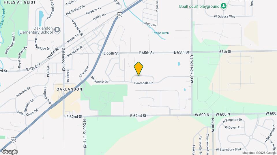 12363 Rose Haven Dr Mapa y Detalles de la Ubicación