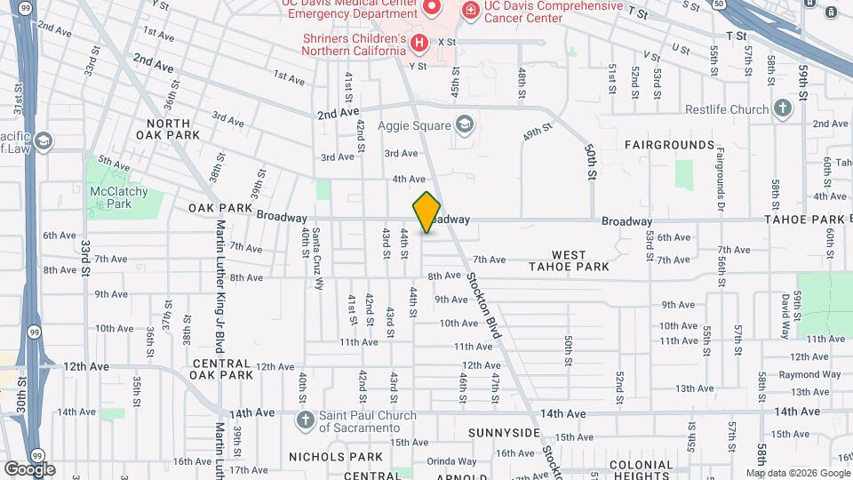 4403 6th Ave Map and Location Details