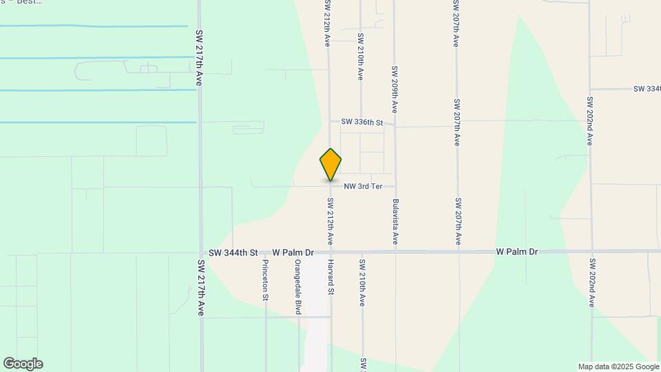 19431 SW 340th St Map and Location Details