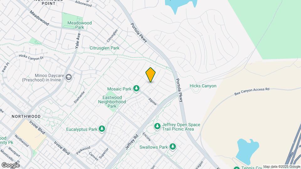 214 Parkwood Map and Location Details