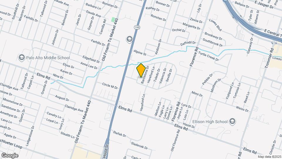 3405 Barcelona Drive, Unit A Mapa y Detalles de la Ubicación