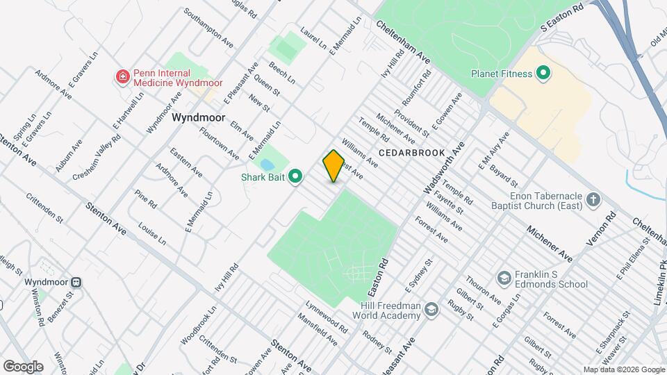 8613 Gilbert St Map and Location Details