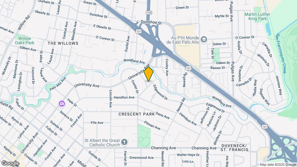 585 E Crescent Dr Mapa y Detalles de la Ubicación
