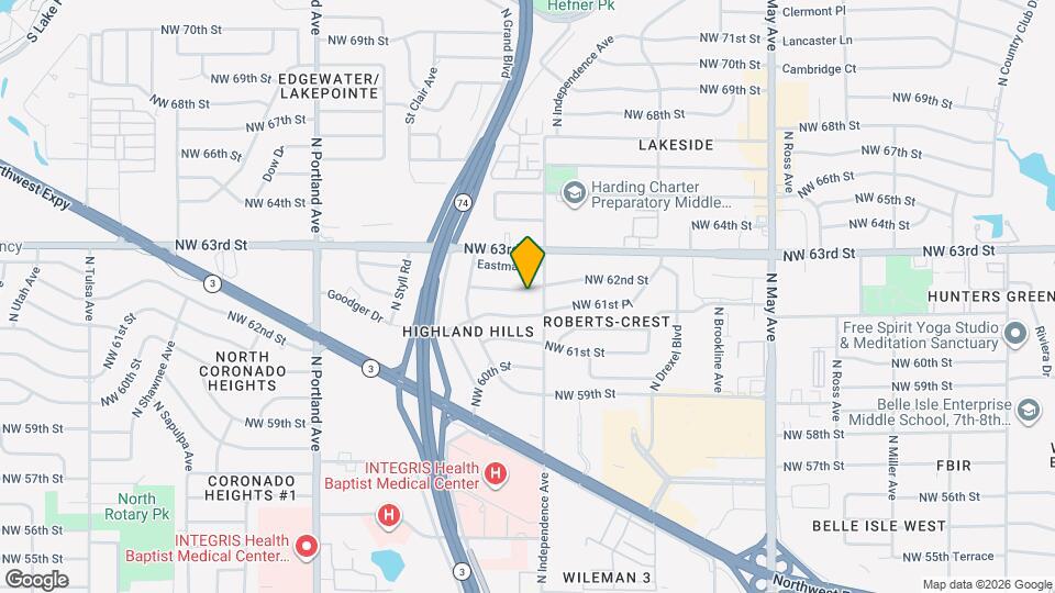 3308 NW 62nd St Map and Location Details