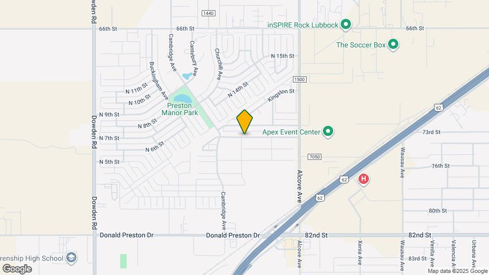 1113 N 7th St Map and Location Details