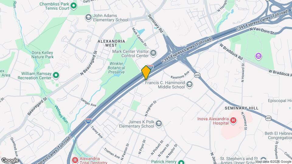 1515A N Van Dorn St, Unit 1515A Map and Location Details