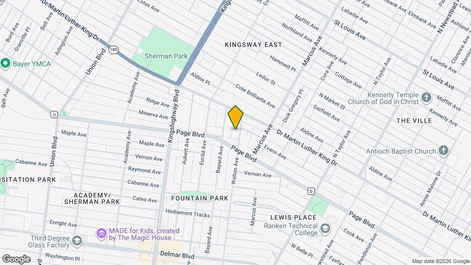 1337 Walton Ave Mapa y Detalles de la Ubicación