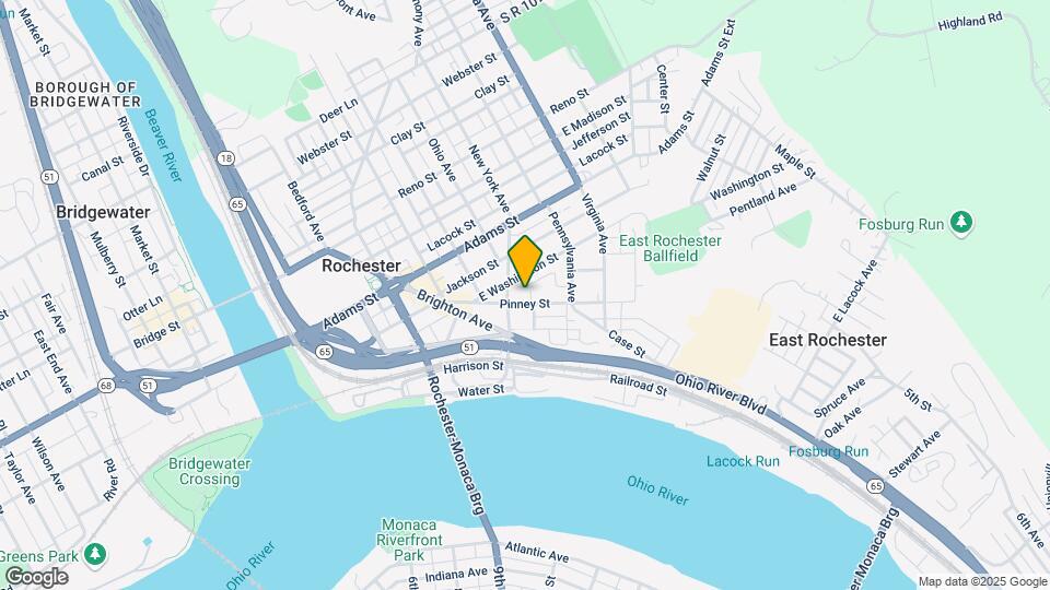 420 Pinney St Map and Location Details