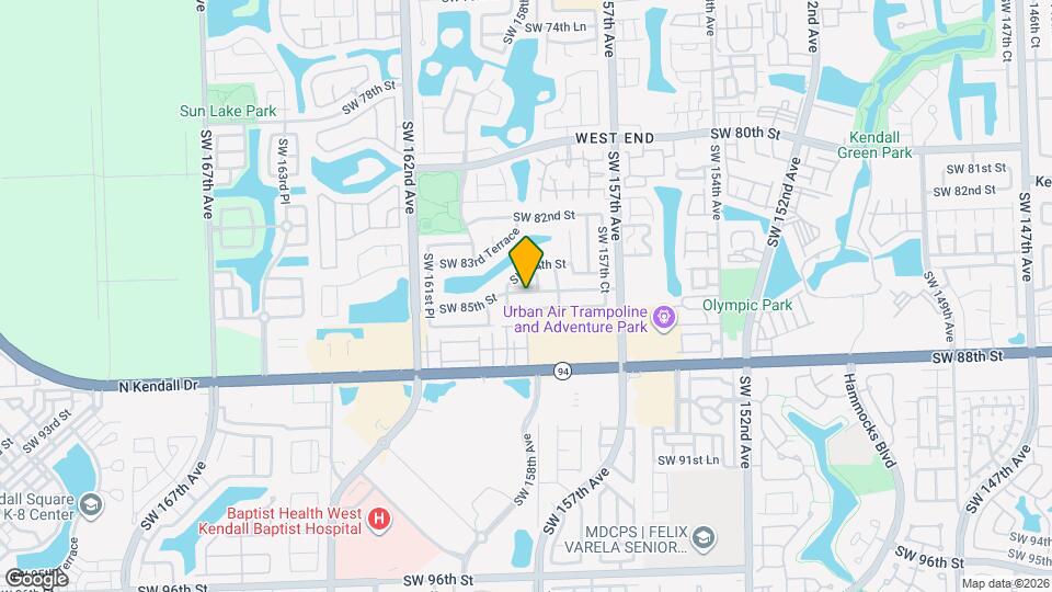 15870 SW 85th St Map and Location Details