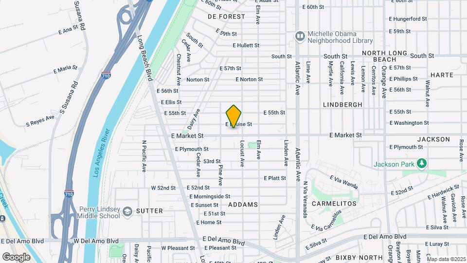 255 E Market St Map and Location Details