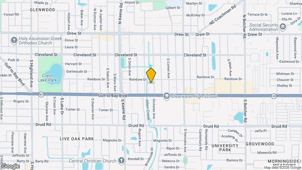 310 S Arcturas Ave Map and Location Details