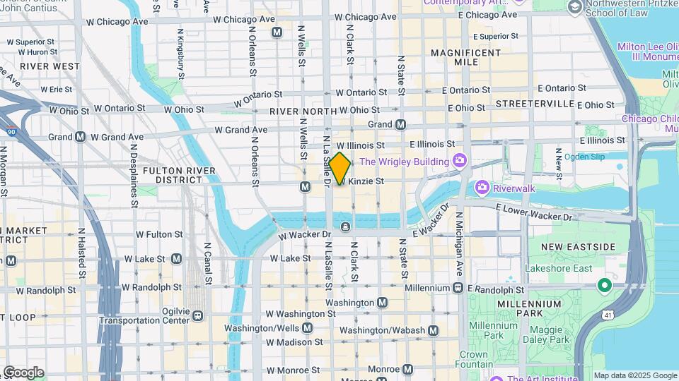 345 W Kinzie St Map and Location Details
