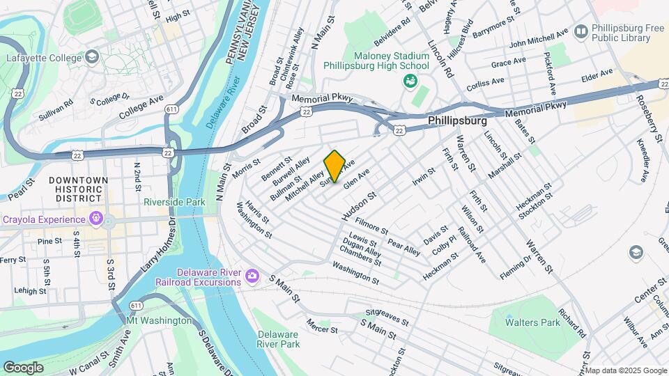 31 Glen Ave, Unit 1- First Floor Map and Location Details