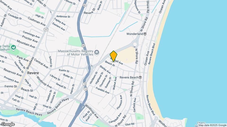 542 Beach St Map and Location Details