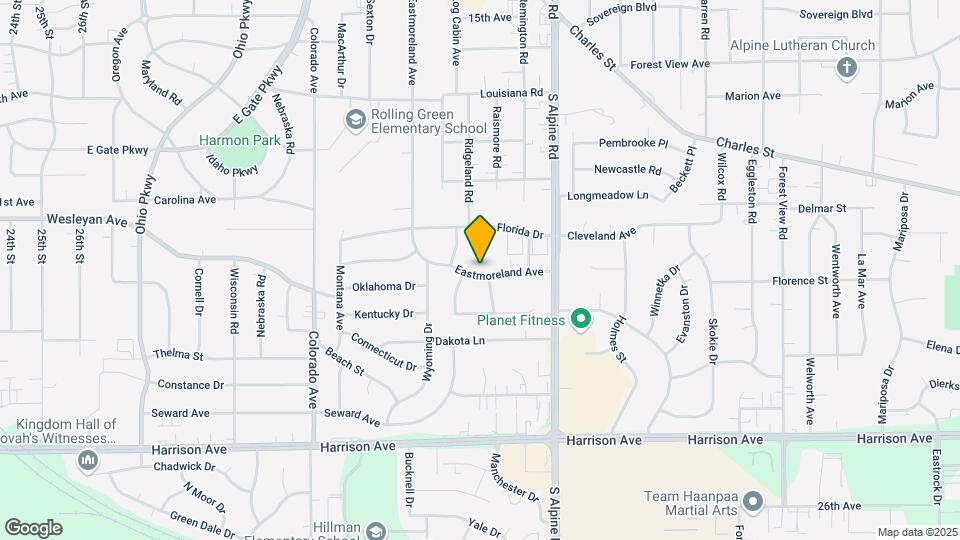 2212 Eastmoreland Ave Map and Location Details