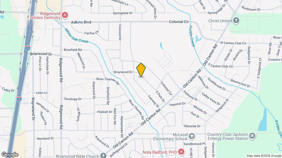 218 S Park Dr Mapa y Detalles de la Ubicación