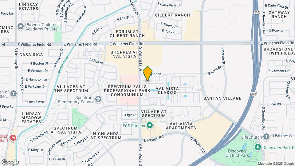 2658 S Harmony Ave Map and Location Details