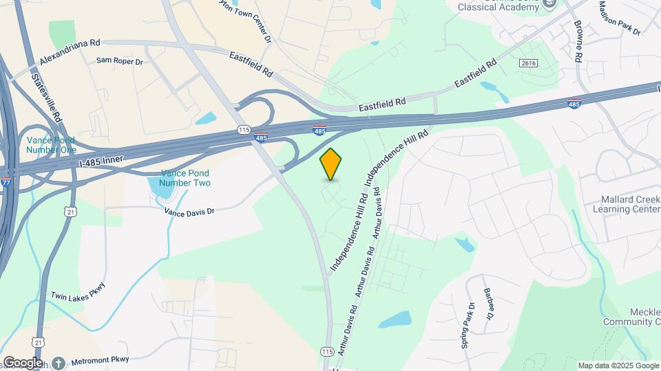 10296 Old Statesville Rd Map and Location Details