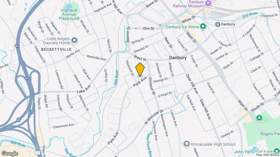 13 Park Ave Map and Location Details