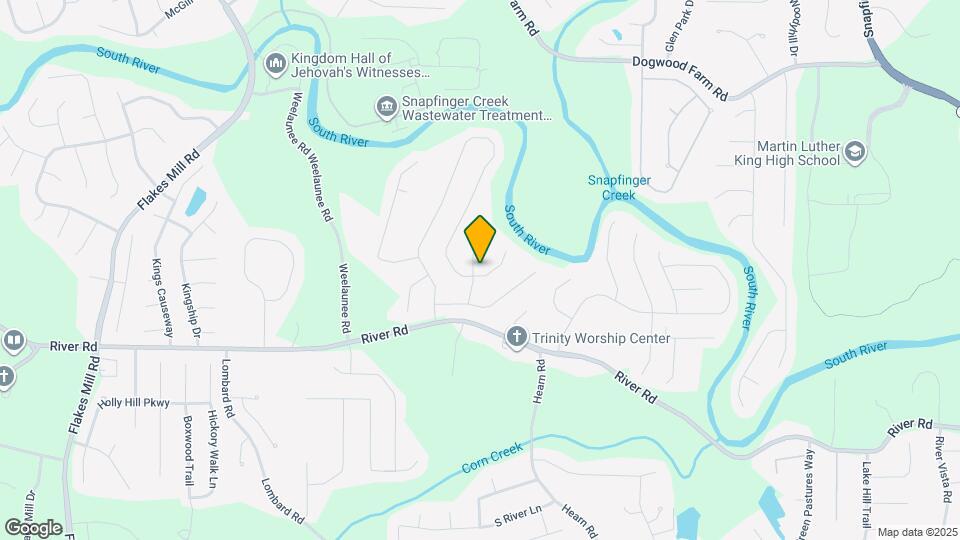 3895 English Valley Dr Map and Location Details