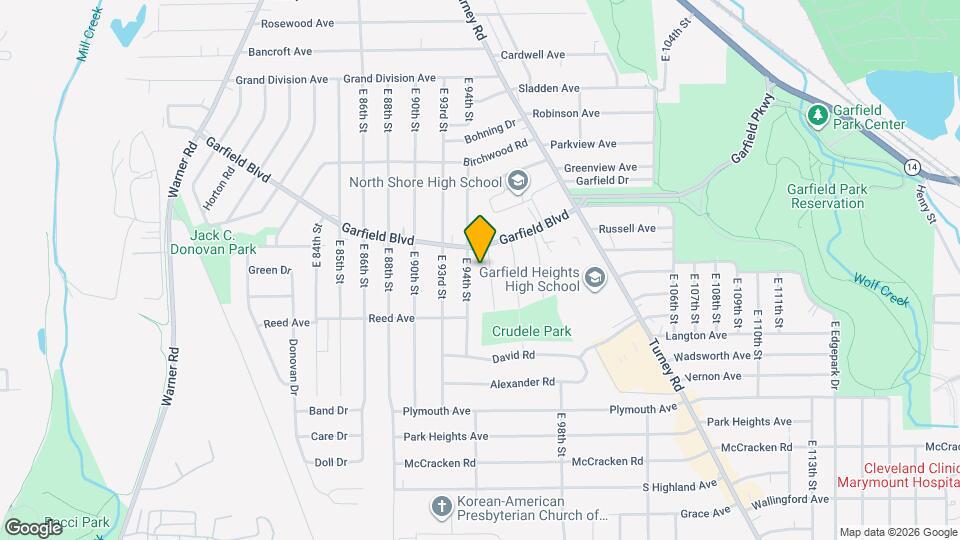 4874 E 95th St Map and Location Details