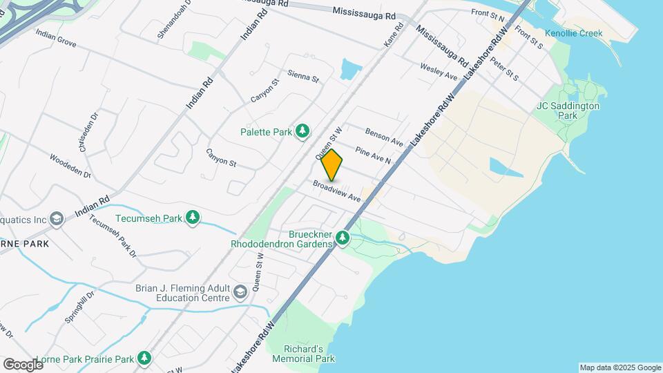 29 Broadview Ave Map and Location Details