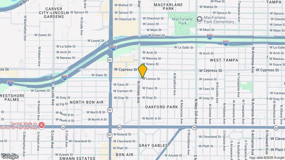 3424 W Lemon St Mapa y Detalles de la Ubicación