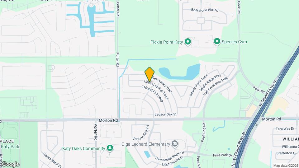 3215 Upland Spring Trace Map and Location Details