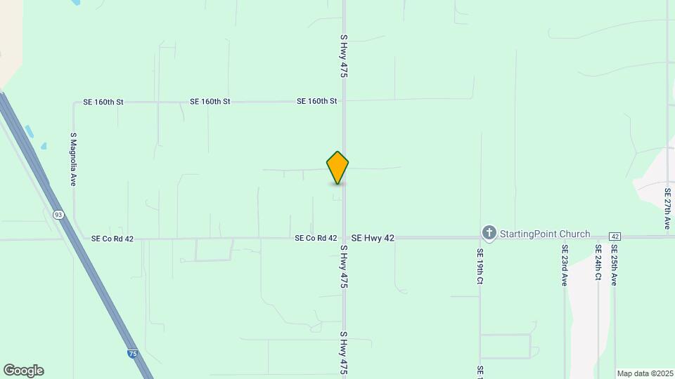 16358 S Hwy 475 Map and Location Details