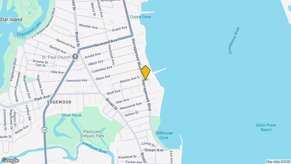 1362 Narragansett Blvd Map and Location Details