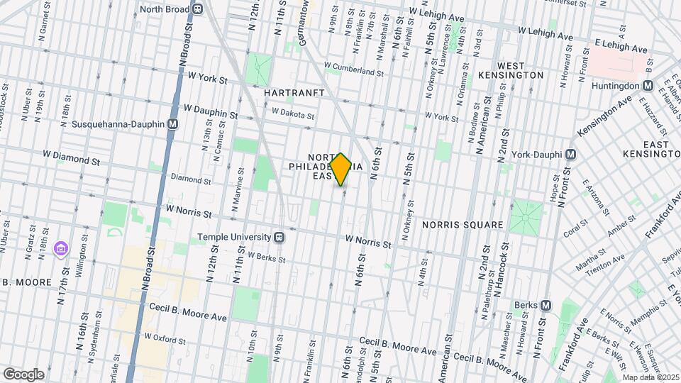 2122 N 7th St Map and Location Details