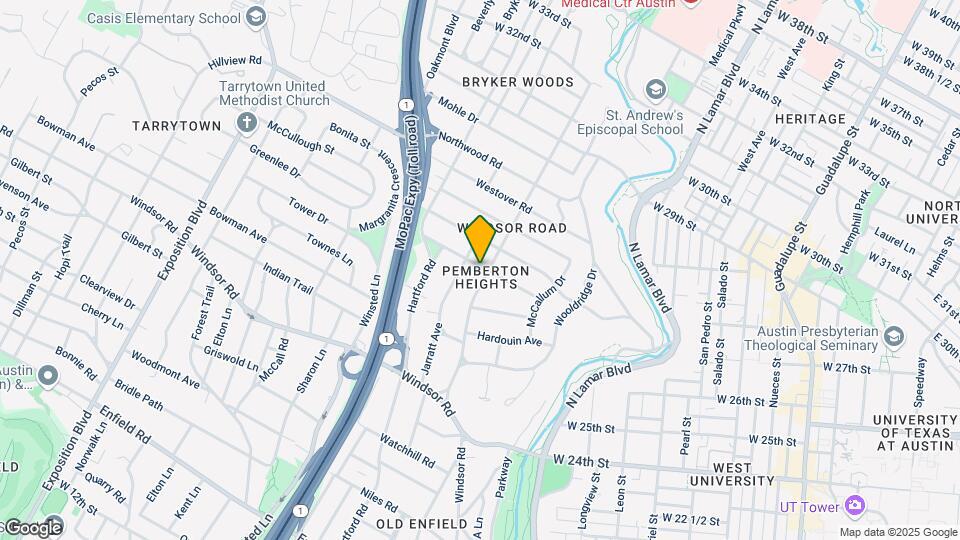 2534 Harris Blvd Map and Location Details