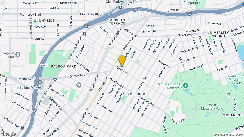 109 Brazil Ave Mapa y Detalles de la Ubicación