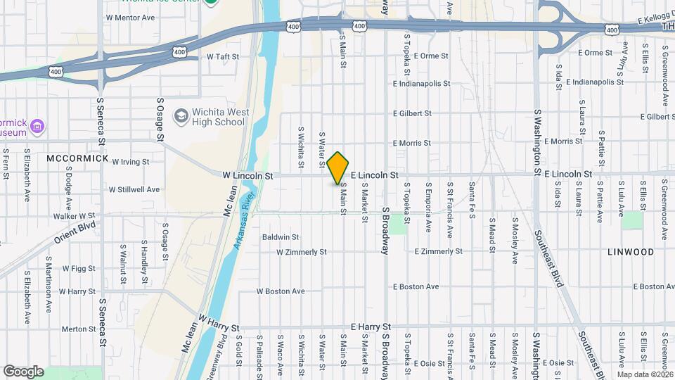 1219 S Main St Map and Location Details