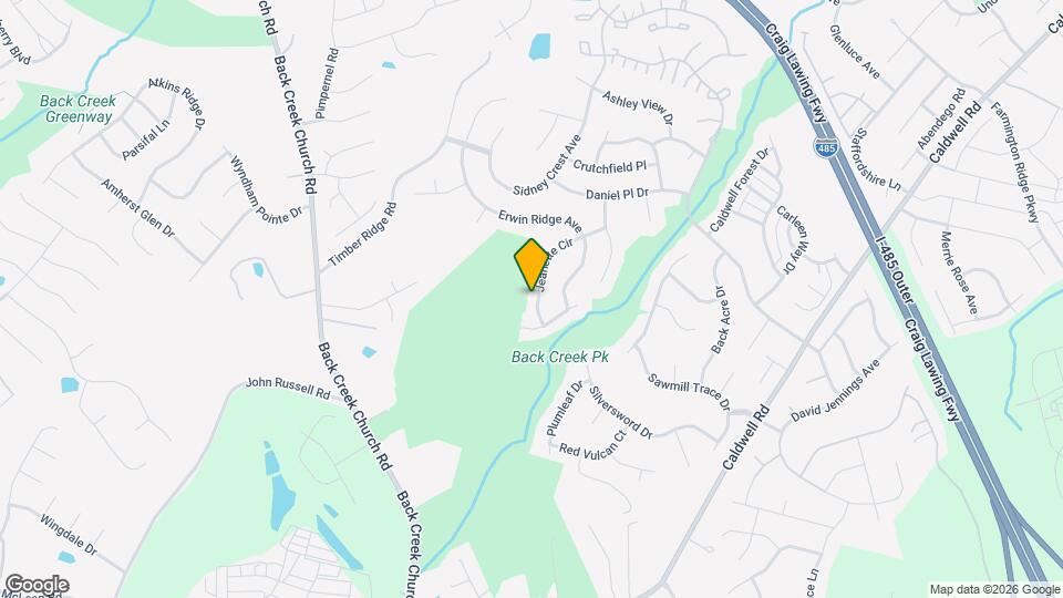 9823 Jeanette Cir Mapa y Detalles de la Ubicación