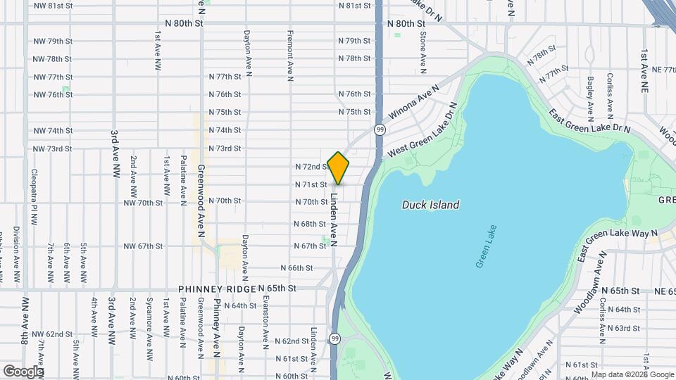 7016 Linden Ave N Map and Location Details