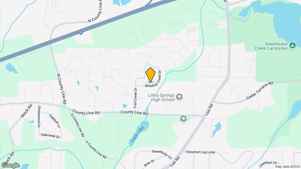 2632 Winding Creek Dr Map and Location Details