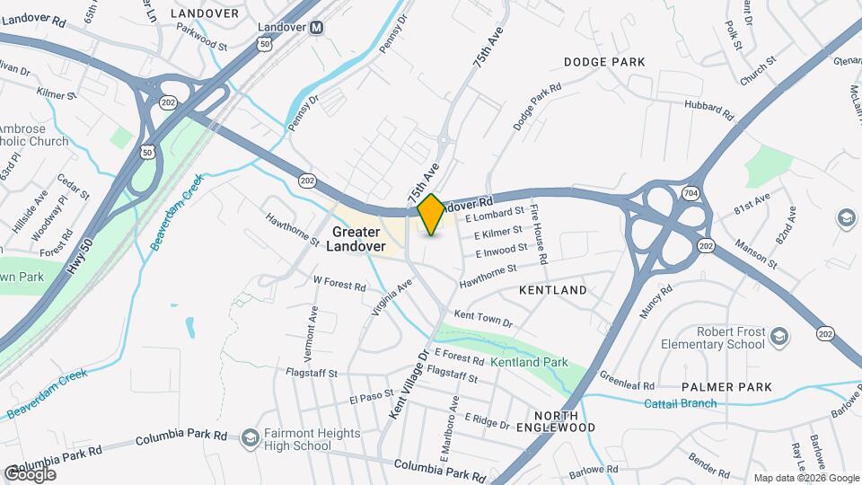 6900 Hawthorne St, Unit Hawthorne Map and Location Details