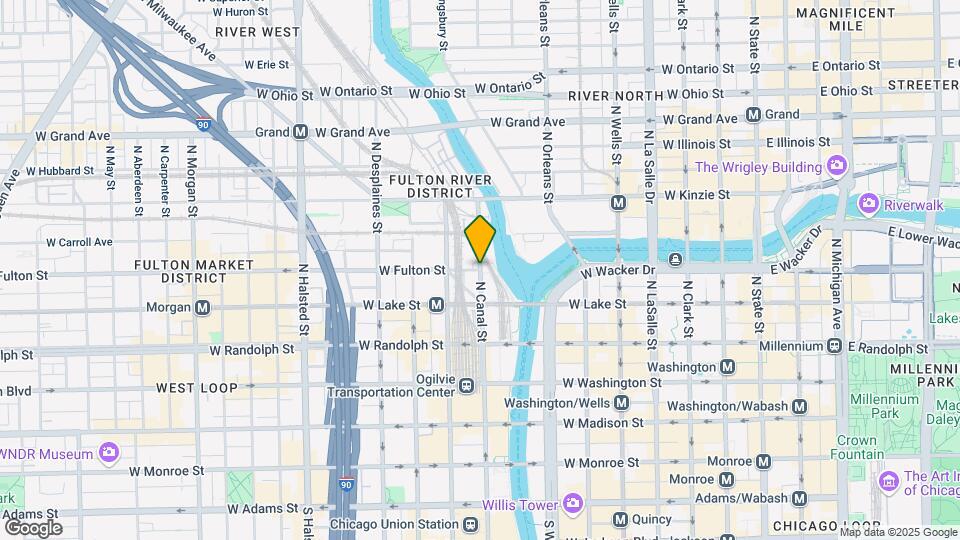 294 N Canal St Map and Location Details