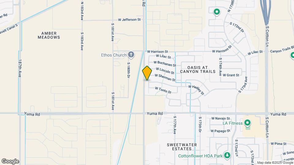 812 S 178th Ln Map and Location Details