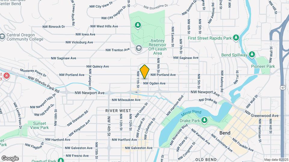 1018 NW Ogden Ave Map and Location Details