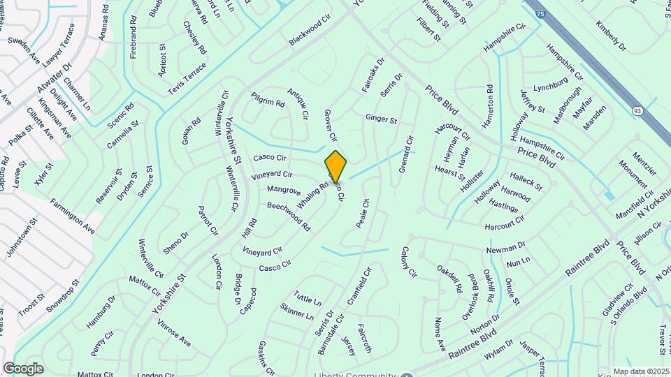 3761 Casco Cir Map and Location Details
