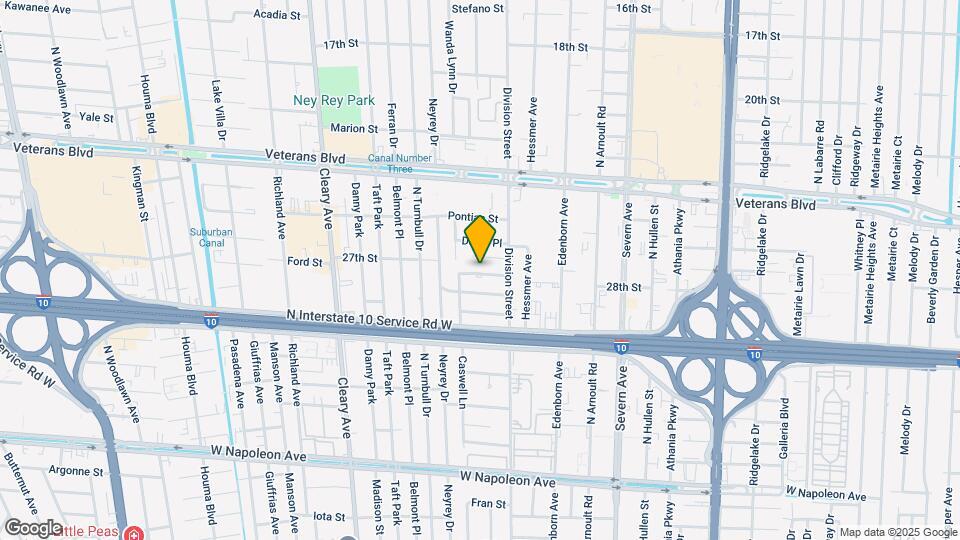 3727 Bunkerhill Dr Map and Location Details