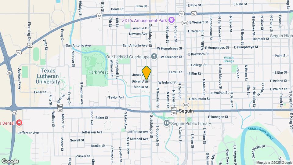 515 Dibrell Ave Map and Location Details