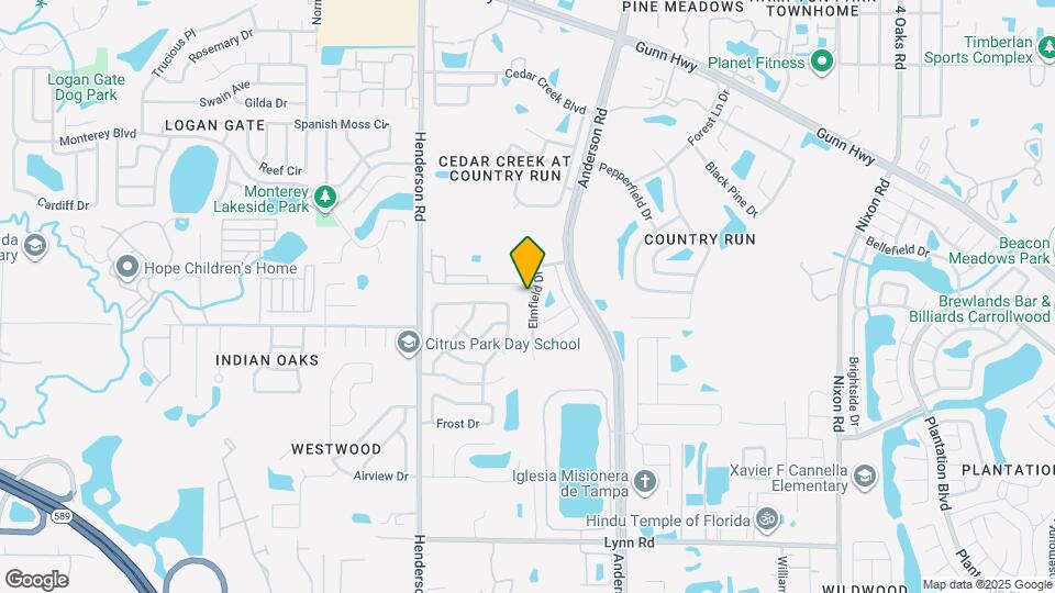 11214 Elmfield Dr Mapa y Detalles de la Ubicación