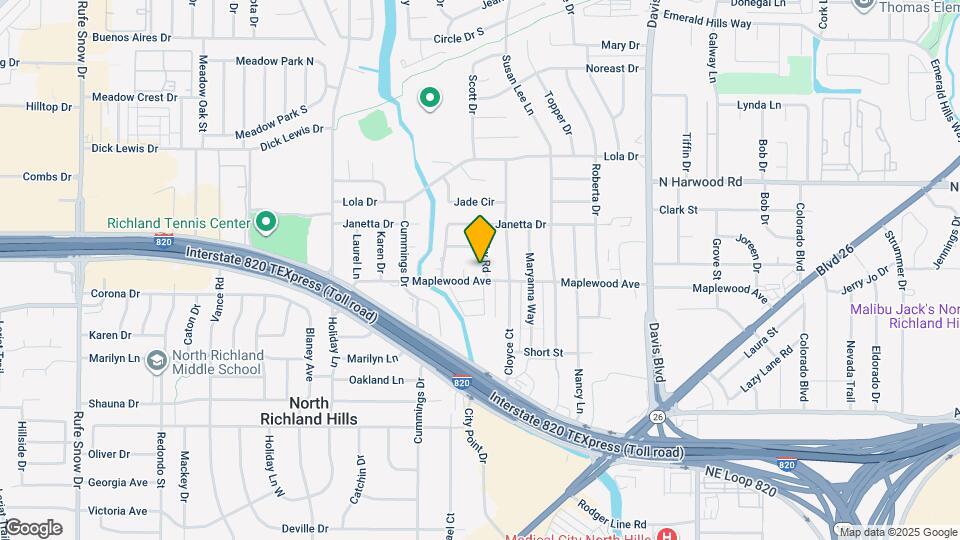 5105 Abby Rd Map and Location Details